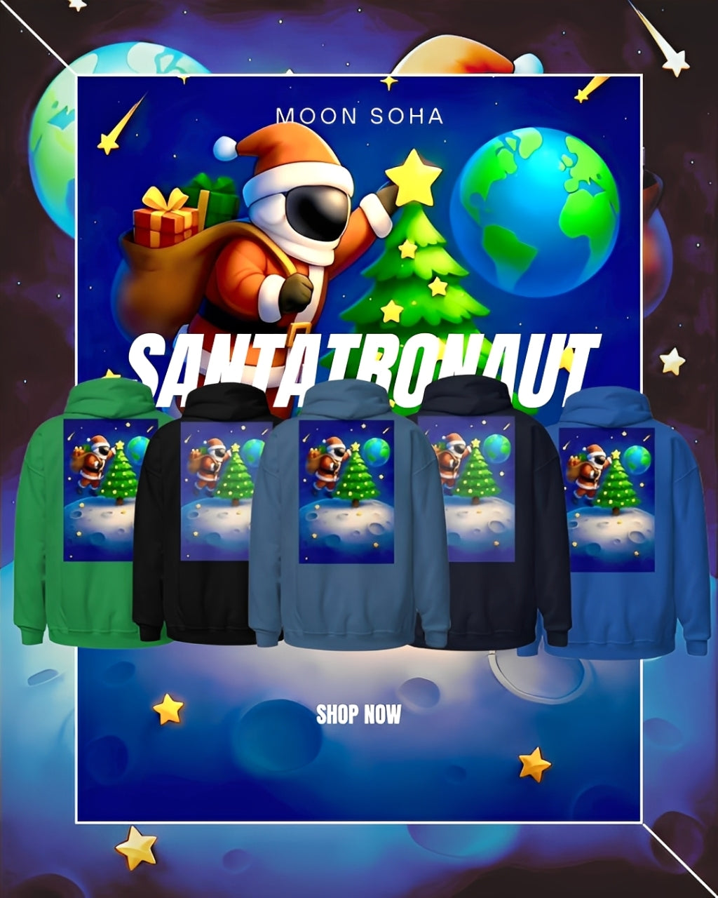 🌕 DAY 3 — SANTATRONAUT: when Christmas meets space