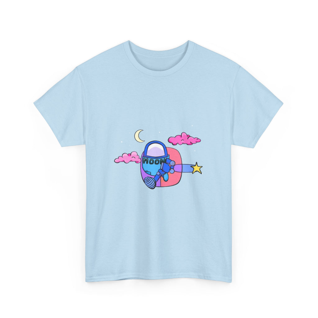 Tee-shirt MOONBOT bleu
