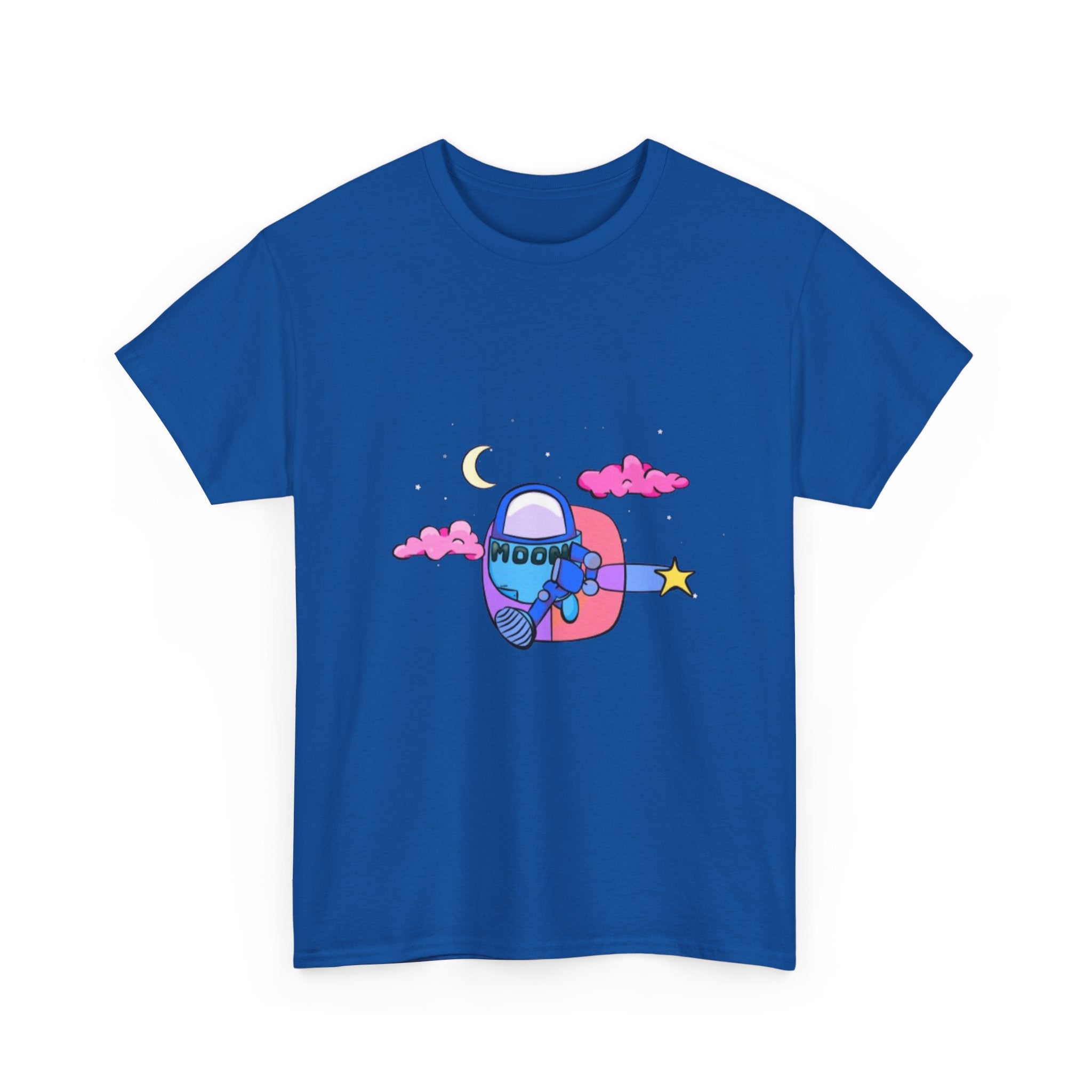 Tee-shirt MOONBOT bleu