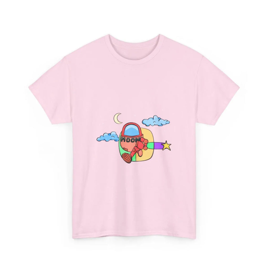 Red Moonbot Graphic T-Shirt – Premium Minimalist Streetwear | MOON SOHA