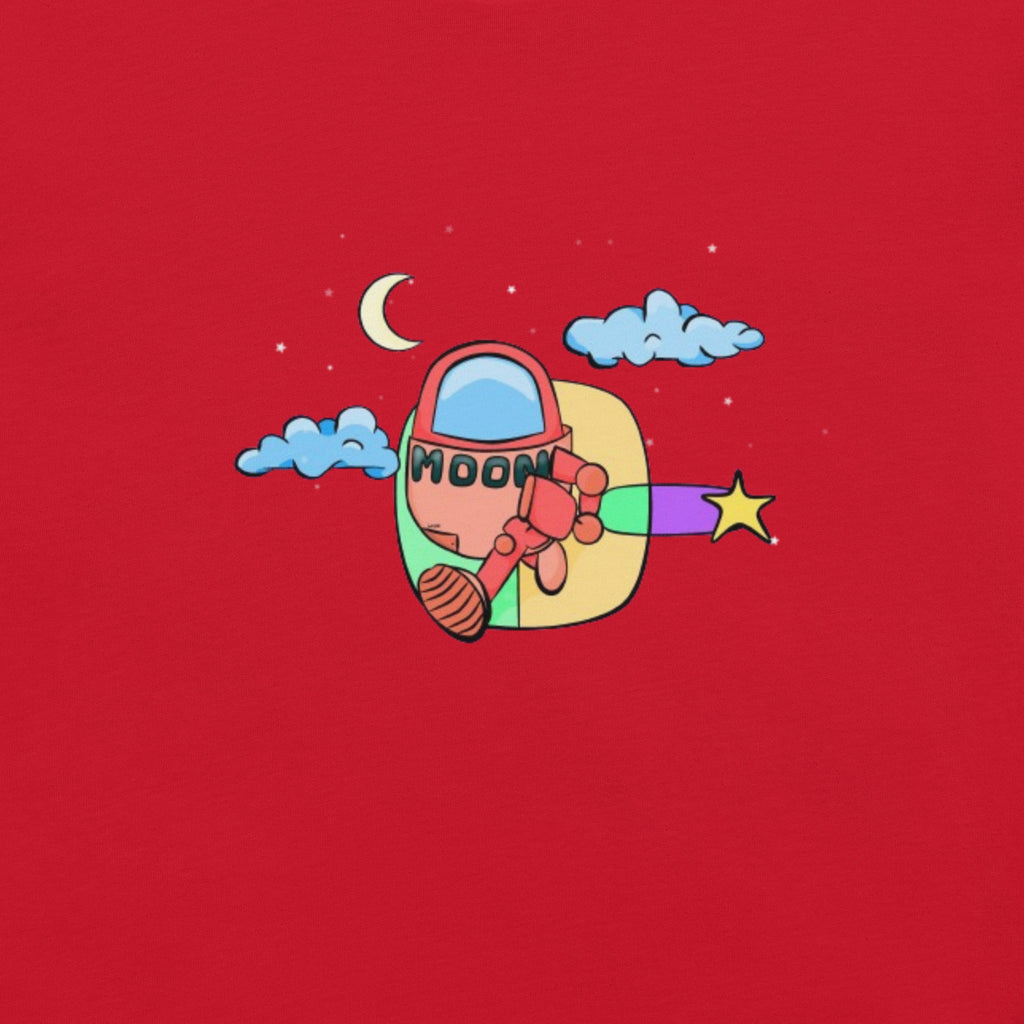 Tee-shirt MOONBOT rouge