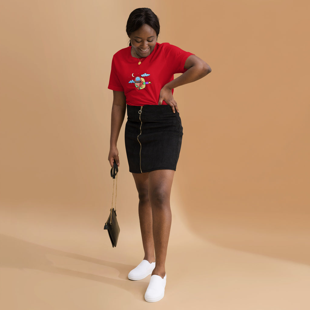 Tee-shirt MOONBOT rouge